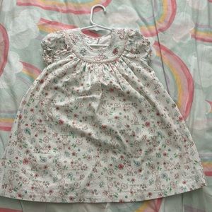 Toddler smocked dress